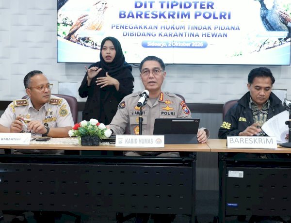 Bareskrim Polri Ungkap Dugaan Penyelundupan Ribuan Burung Tanpa Dokumen Karantina di Sidoarjo, Dua WNA Vietnam Jadi Tersangka